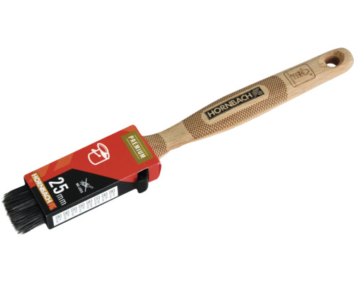 Hornbach elementpensel med trähandtag och 25 mm bredd
