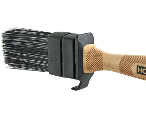 Pensel med trähandtag och borst, storlek 38