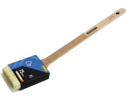 Radiatorpensel med trähandtag, 75 mm