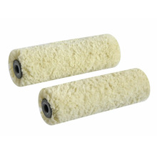 Två färgrullar av textil