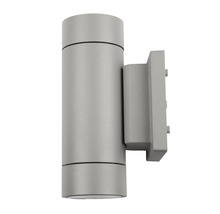 Grå vägglampa för utomhusbruk