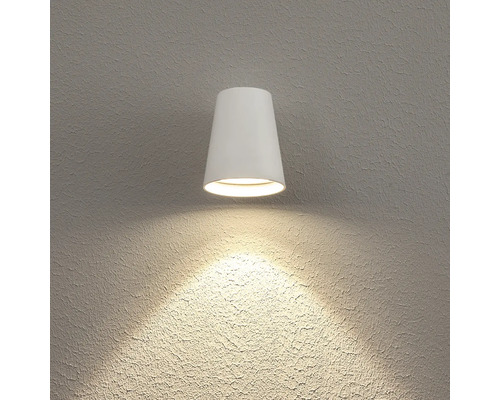 Vit vägglampa för rumsbelysning