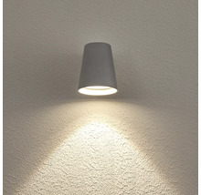 Grå vägglampa för inomhusbelysning