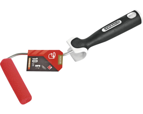 Färgroller med en bredd på 10 cm och ett handtag från varumärket Hornbach