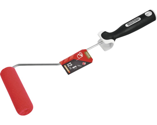 Färgroller med handtag och 12 centimeters rullbredd för färgpåföring