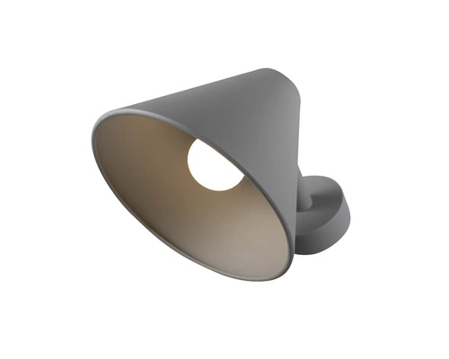 Vägglampa med lampskärm och ljuskälla