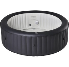 Uppblåsbar rund bubbelpool för utomhusbruk