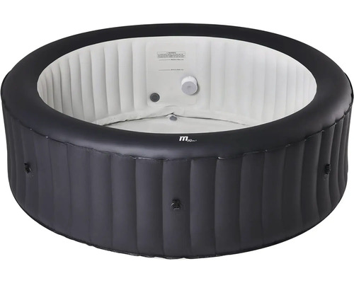 Uppblåsbar rund bubbelpool för utomhusbruk