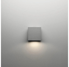 Fyrkantig vägglampa av metall för inomhusbelysning