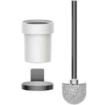 Toalettborstgarnitur med behållare och hållare