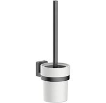 Vägghängd toalettborste med behållare och borste