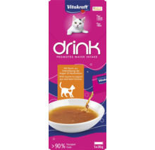 Vitakraft Logo kattdryck för att främja vattenintaget, förpackning med fem portioner