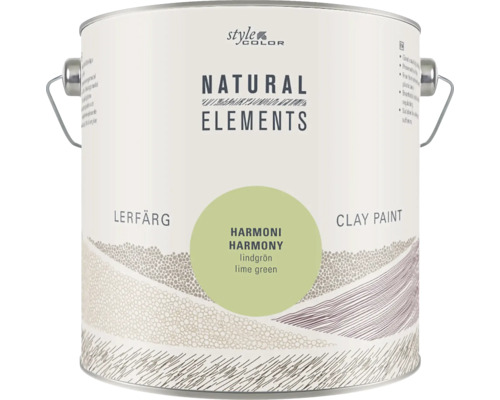 Färghink med Natural Elements lerfärg Färghink med Natural Elements lerfärg