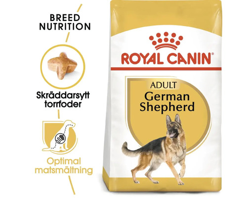 Royal Canin Adult German Shepherd torrfoder för vuxna schäferhundar