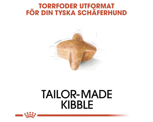 Hundfoderbitar speciellt för tyska schäferhundar