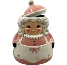 Kakburk i form av jultomtemor med avtagbart lock