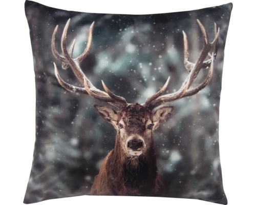 Kudde med hjortmotiv