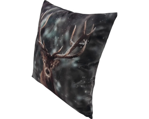 Kudde med hjortmotiv