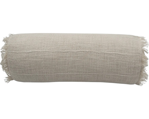 Avlång kudde med fransar