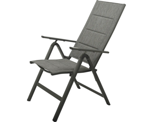 Trädgårdsstol med armstöd och justerbart ryggstöd