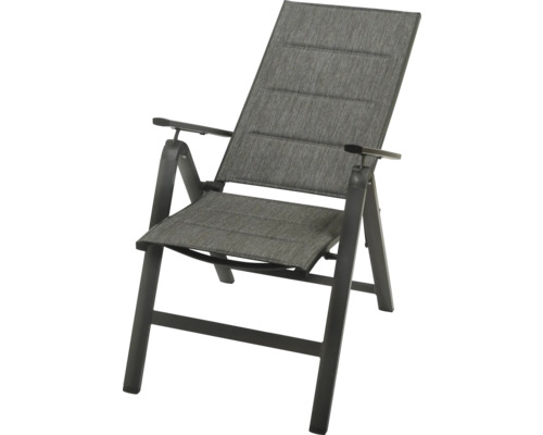 Trädgårdsstol med armstöd och fällbar ram
