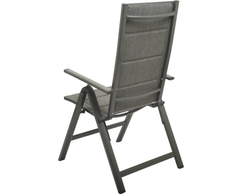 Trädgårdsstol med armstöd och hopfällbar ram