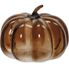 Dekorativ pumpafigur av glas