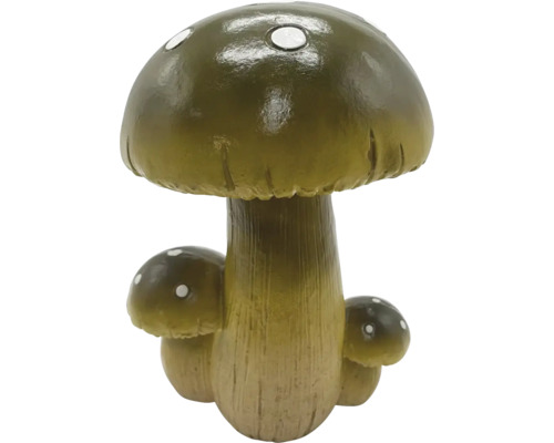 Dekorativ trädgårdssvamp av konststen