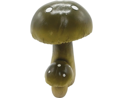 Trädgårdsdekoration Svamp med LED-belysning