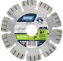 Norton Saint-Gobain Expert diamantskiva 125x22,23mm för skärning av sten och granit