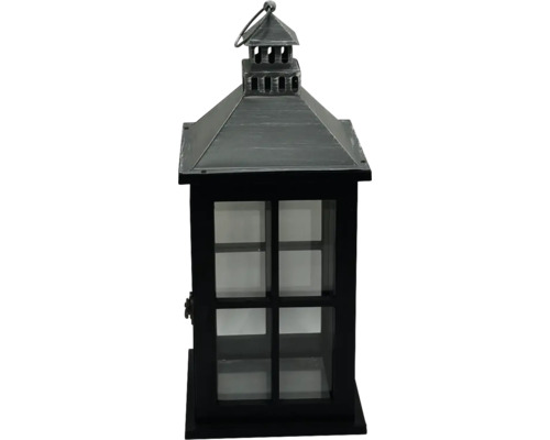 Dekorativ lykta med fönster och handtag