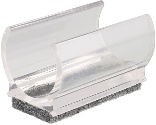 Möbeltassar WAGNER SYSTEM 50x22x31mm 4-pack EH 0694 Möbelglid av plast med glidyta av filt