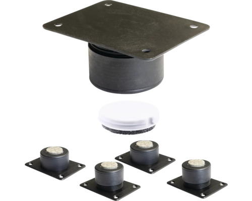 Möbelfot WAGNER SYSTEM QuickClick LOUNGE 4-pack 9071 Möbelfotset med filtdynor för möbler