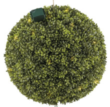 Konstväxt buxbomsklot 45cm med 45 LED