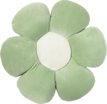 Blomformad kudde i manchestertyg