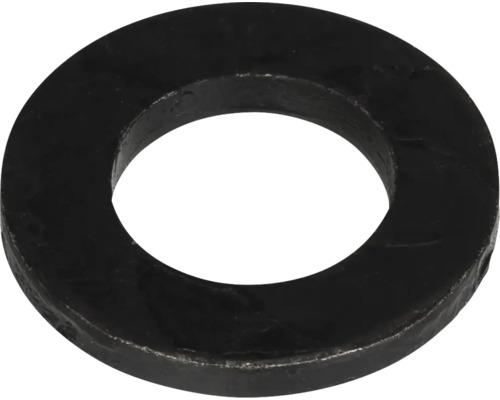 Rundbricka DRESSELHAUS DIN 125 M8 svart 75-pack Metallbricka