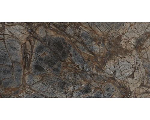 Närbild av en stenplatta med marmormönster