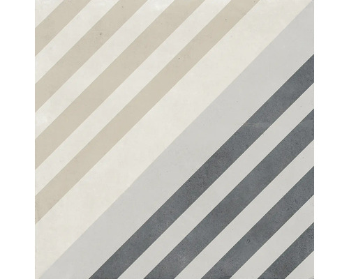 Kakel med randigt mönster