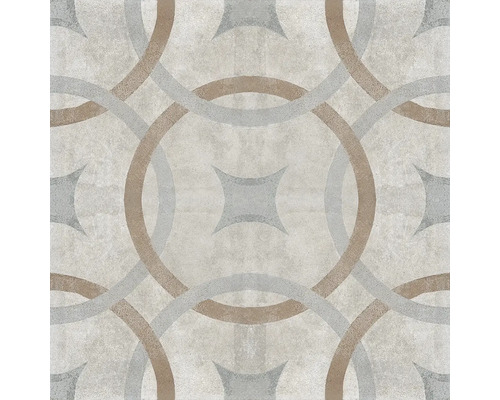 Kakel med cirkelornamentmönster