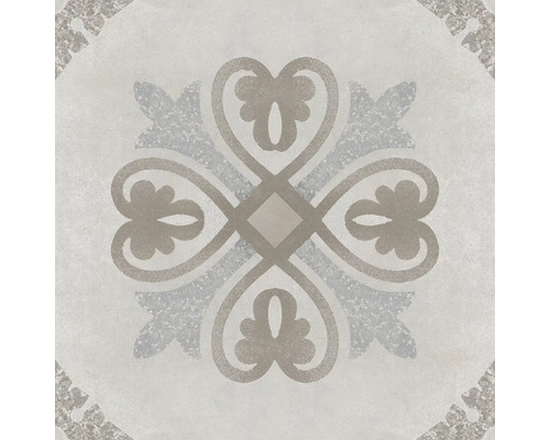 Kakel med blommönster