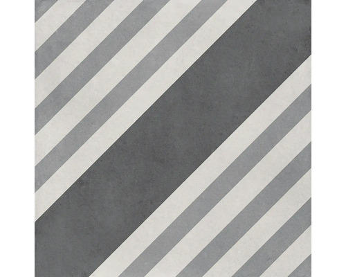 Kakel med diagonalt randmönster