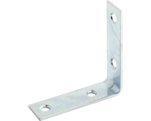 Vinkeljärn HABO 6116 125mm galvaniserad 2-pack Vinkelbeslag av metall med fästhål