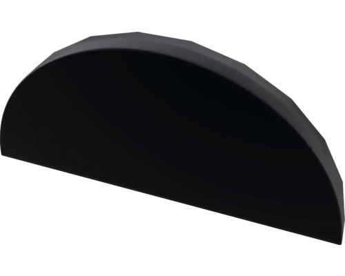 Halvcirkelformad muravtäckning