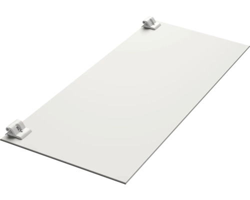 Spegeln POLARIA för Lumena 400 spegelskåp 396x644 mm Reservdel 8879723 Möbelplatta med fäste