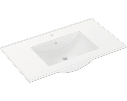 Tvättställsskiva med infälld tvättställ