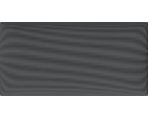 Grå horisontell persienn med lameller