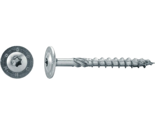 JD Plus konstruktionsskruv DRESSELHAUS TH 6x200mm galvaniserad 100-pack