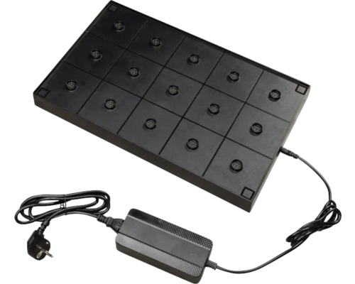 LED-växtlampa med nätaggregat