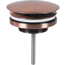 Tvättställspropp av metall med gänga