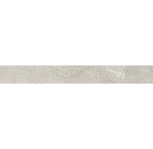 Sockel klinker Stoneline grå matt 7x60x0,9 cm